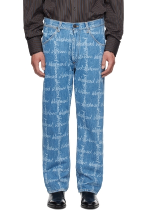 Vivienne Westwood Blue Ranch Jeans