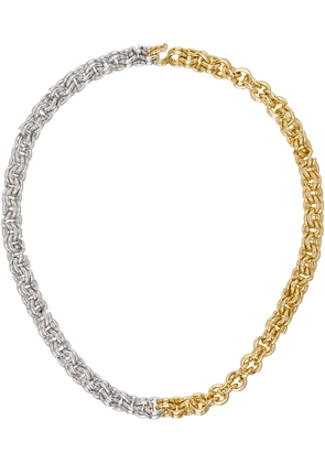 OUIE Silver & Gold Keychain Necklace