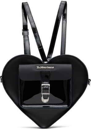 Dr. Martens Black Heart Shaped Leather Backpack