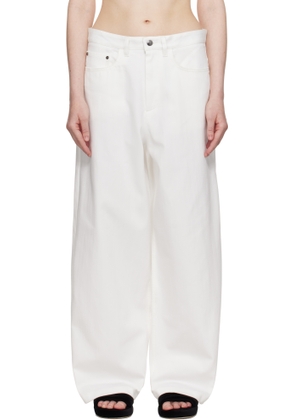 Maria McManus White Massive Jeans