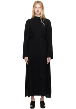 Studio Nicholson Black Reva Midi Dress