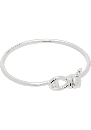 Bottega Veneta Silver Knot Bracelet