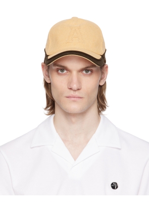 AMBUSH Beige & Black Canvas 'A' Patch Cap