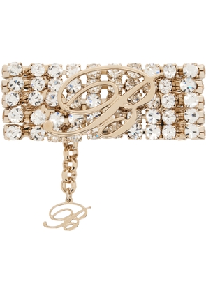 Blumarine Gold Rhinestone Bracelet