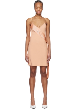 Blumarine Pink Satin Band Minidress