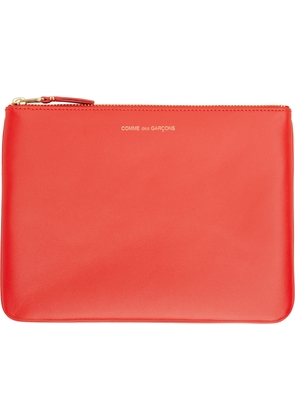 COMME des GARÇONS WALLETS Red Classic Pouch