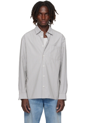 A. P.C. Gray Malo Shirt