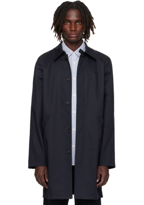 A. P.C. Navy Urban Mac Coat