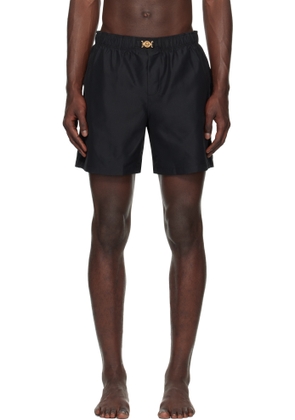 Versace Black Medusa Biggie Swim Shorts