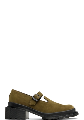 Dr. Martens Khaki Maybole Mary Jane Loafers