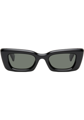Gucci Black GG Big Cat Eye Sunglasses