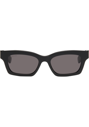 Gucci Black Cat-Eye Frame Sunglasses