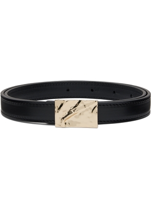 Loulou de Saison Black Minar Leather Belt