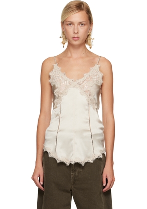 Isabel Marant Beige Diandra Top