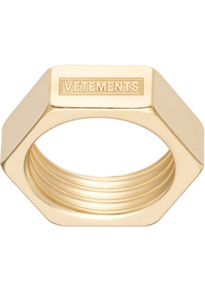 VETEMENTS Screwnut Ring