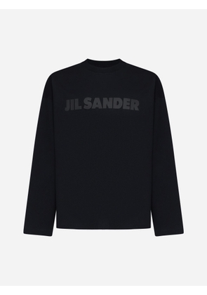 Jil Sander Black Cotton T-shirt