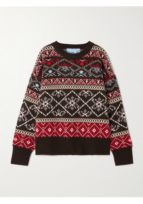 Arch4 - Snowmass Fair Isle Cashmere Sweater - Multi - x small,small,medium,large
