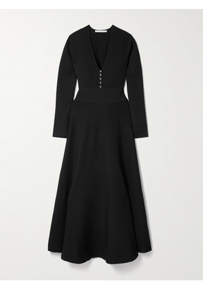 Maria McManus - Stretch-knit Maxi Dress - Black - x small,small,medium,large