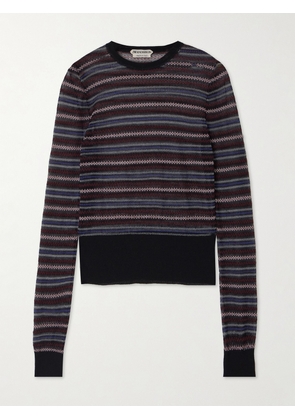 JW Anderson - Intarsia-knit Cotton-blend Sweater - Multi - xx small,x small,small,medium,large,x large
