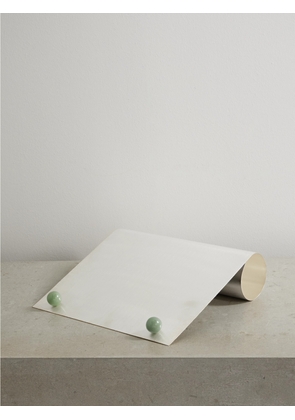 Natalia Criado - Silver-plated And Jasper Ipad Holder - One size