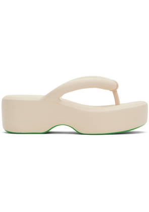 Melissa Off-White Free Platform Sandals