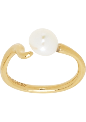 Maria Black Gold Moonshine Ring