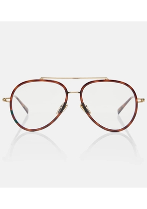 Gucci GG aviator glasses