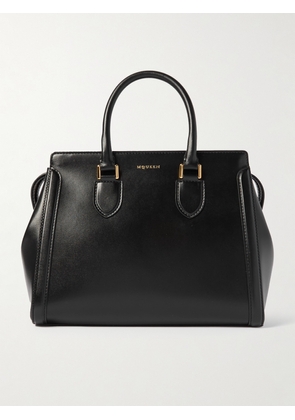 MCQUEEN - Birdee Large Leather Tote - Black - One size