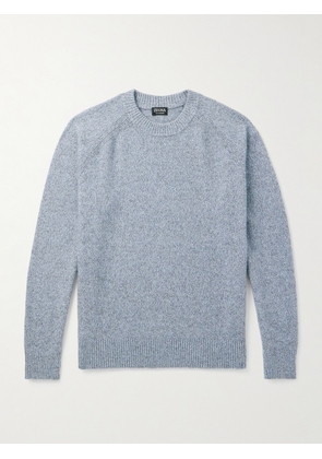 Zegna - Cashmere-Blend Sweater - Men - Blue - IT 46
