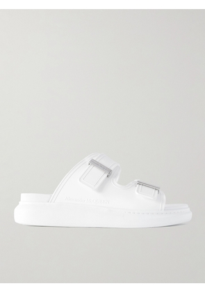 McQueen - Exagerrated-Sole Rubber Slides - Men - Neutrals - EU 39
