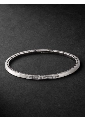 SHAY - 18-Karat White Gold Diamond Bracelet - Men - Gold