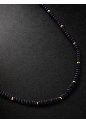 JIA JIA - Gold Onyx Necklace - Men - Gold