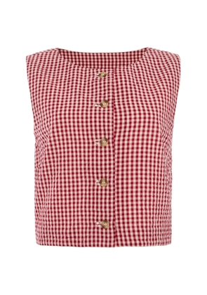 Posse Rio Cropped Cotton Vest - Moda Operandi