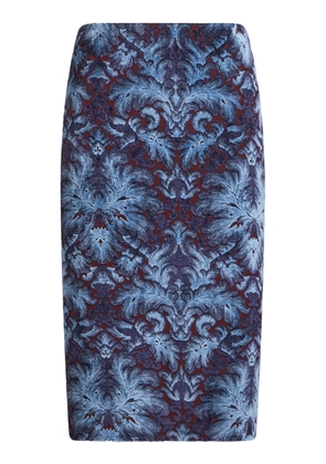 Etro Jersey Midi Pencil Skirt - Moda Operandi