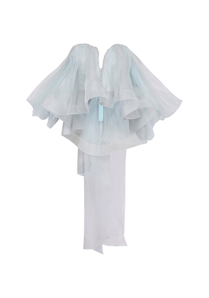 Zimmermann Crush Strapless Silk Top - Moda Operandi