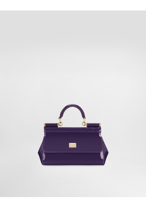 Dolce & Gabbana Borsa A Mano - Woman Handbags Purple Leather Onesize