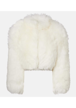 Alaia Cropped shearling jacket