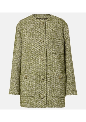 Gucci Cotton and wool-blend boucle coat