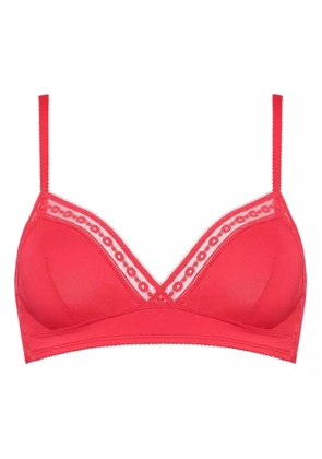ERES Rituel wireless triangle bra - Red