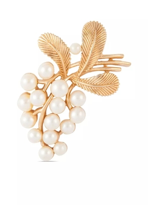 Susan Caplan Vintage 1960s Trifari brooch - Gold