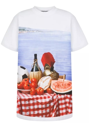 Moschino graphic-print T-shirt - White