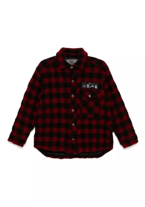 Stain Shade checked jacket - Red