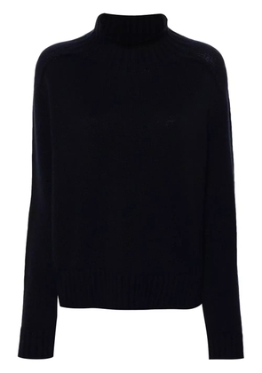 BOMPARD hammer-sleeve high-neck sweater - Blue