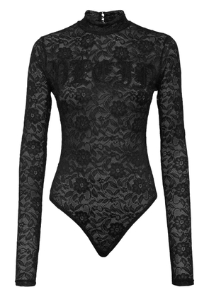 Philipp Plein lace bodysuit - Black