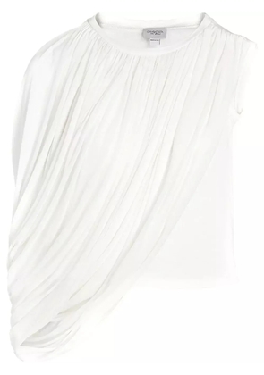 Giambattista Valli draped-detail blouse - White