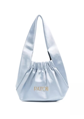 Patou mini Le Biscuit tote bag - Blue