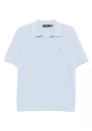 Polo Ralph Lauren Polo Pony-embroidered polo shirt - Blue