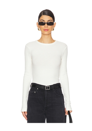 Citizens of Humanity Bina Tee in White. Size M. Also in L, S, XS.