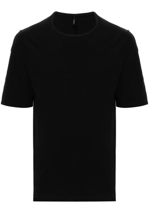 Transit slub-texture cotton T-shirt - Black