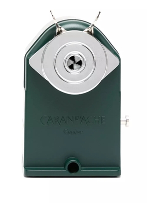 Caran d'Ache logo-embossed pencil sharpener - Green